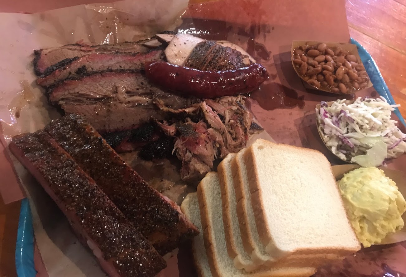 Franklin BBQ plate