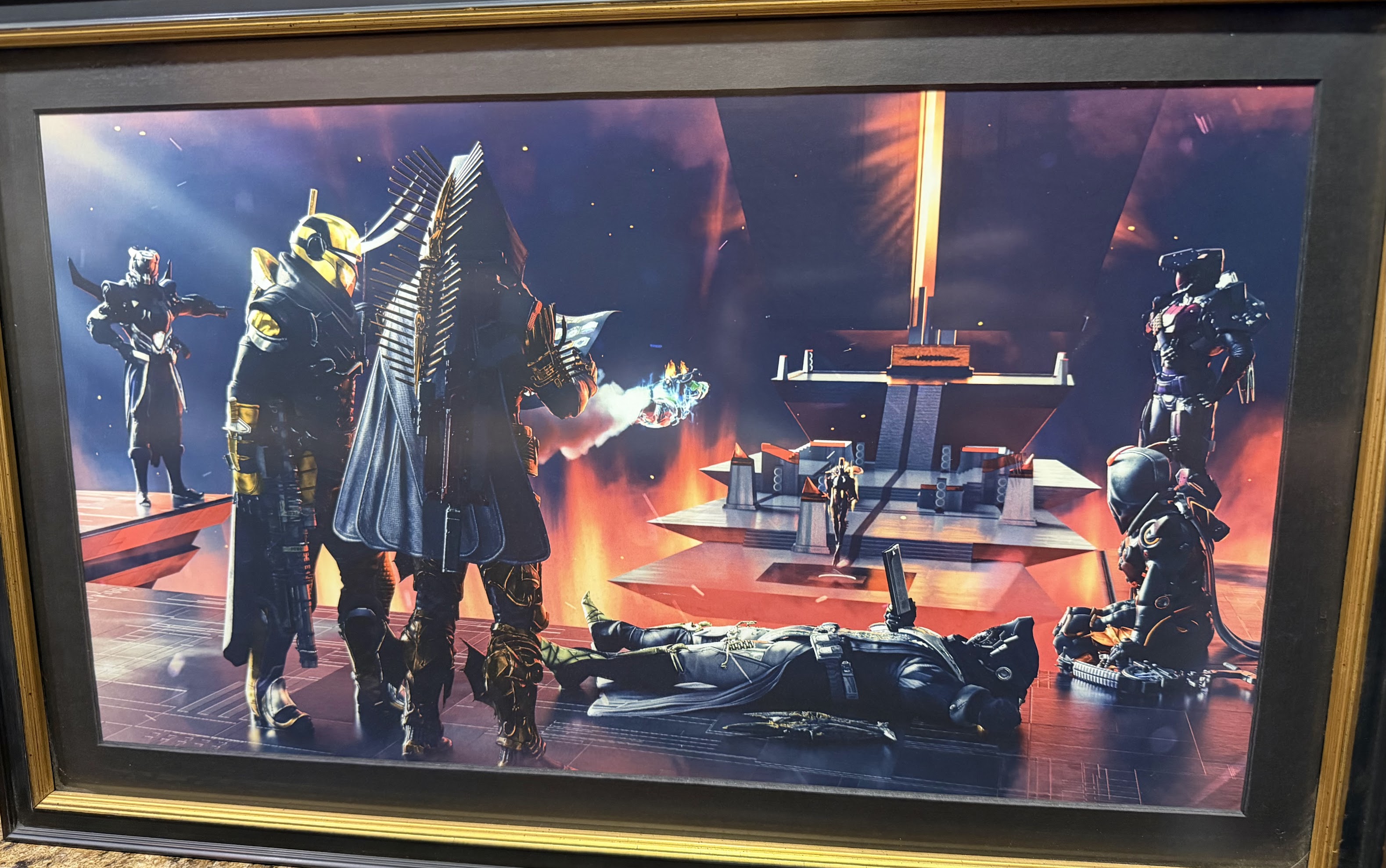 Raid team painting