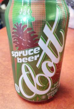 Spruce Beer can