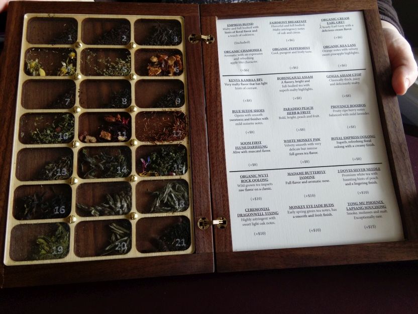 Empress tea list