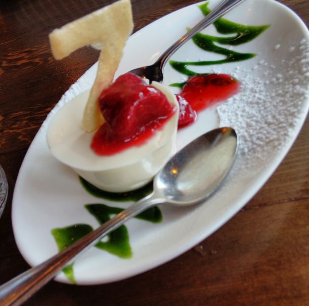 Zambri's panna cotta